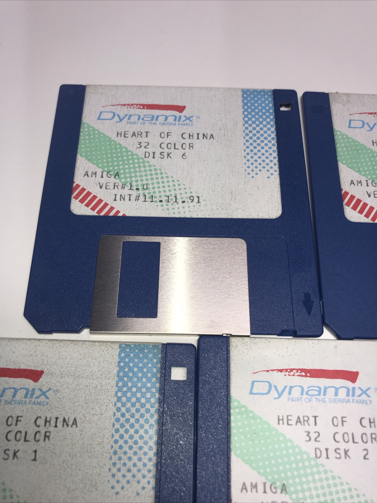 Heart of China Commodore Amiga Game ￼3.5 Inch Version 1.0 ￼