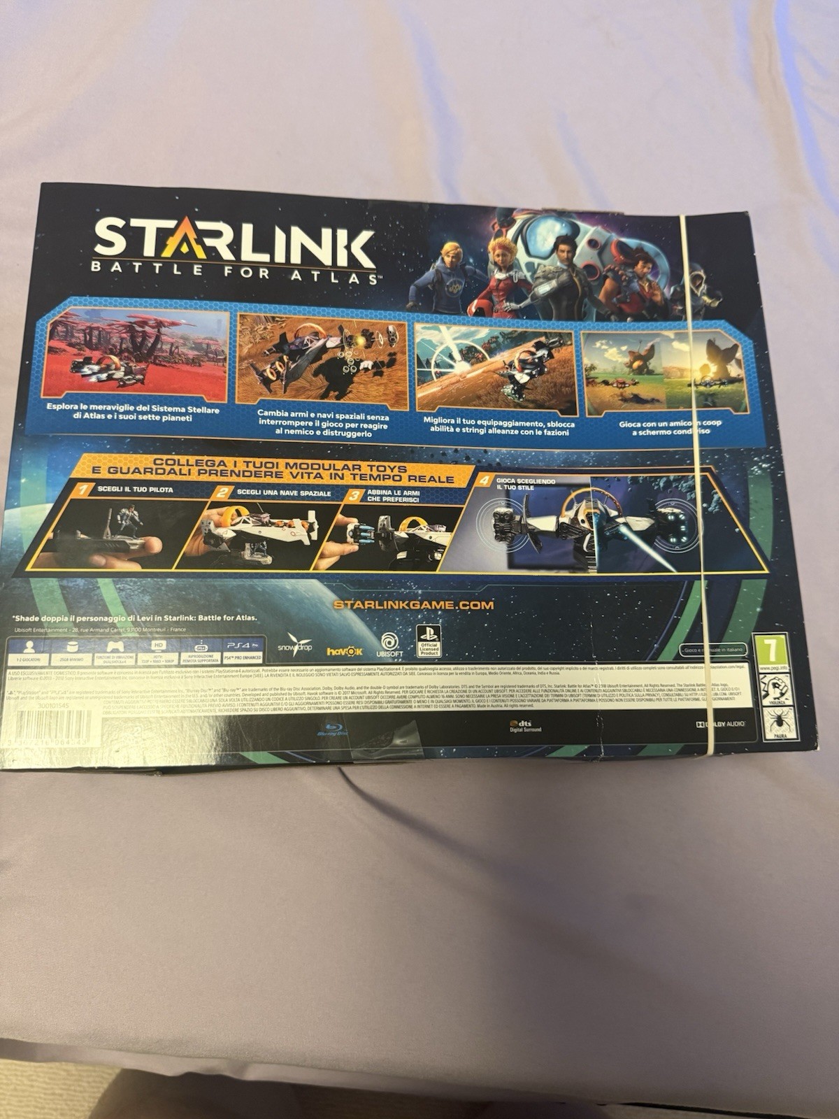 Starlink Battle for Atlas Starter Pack PS4 Complete Ubisoft Toys to Life PEGI