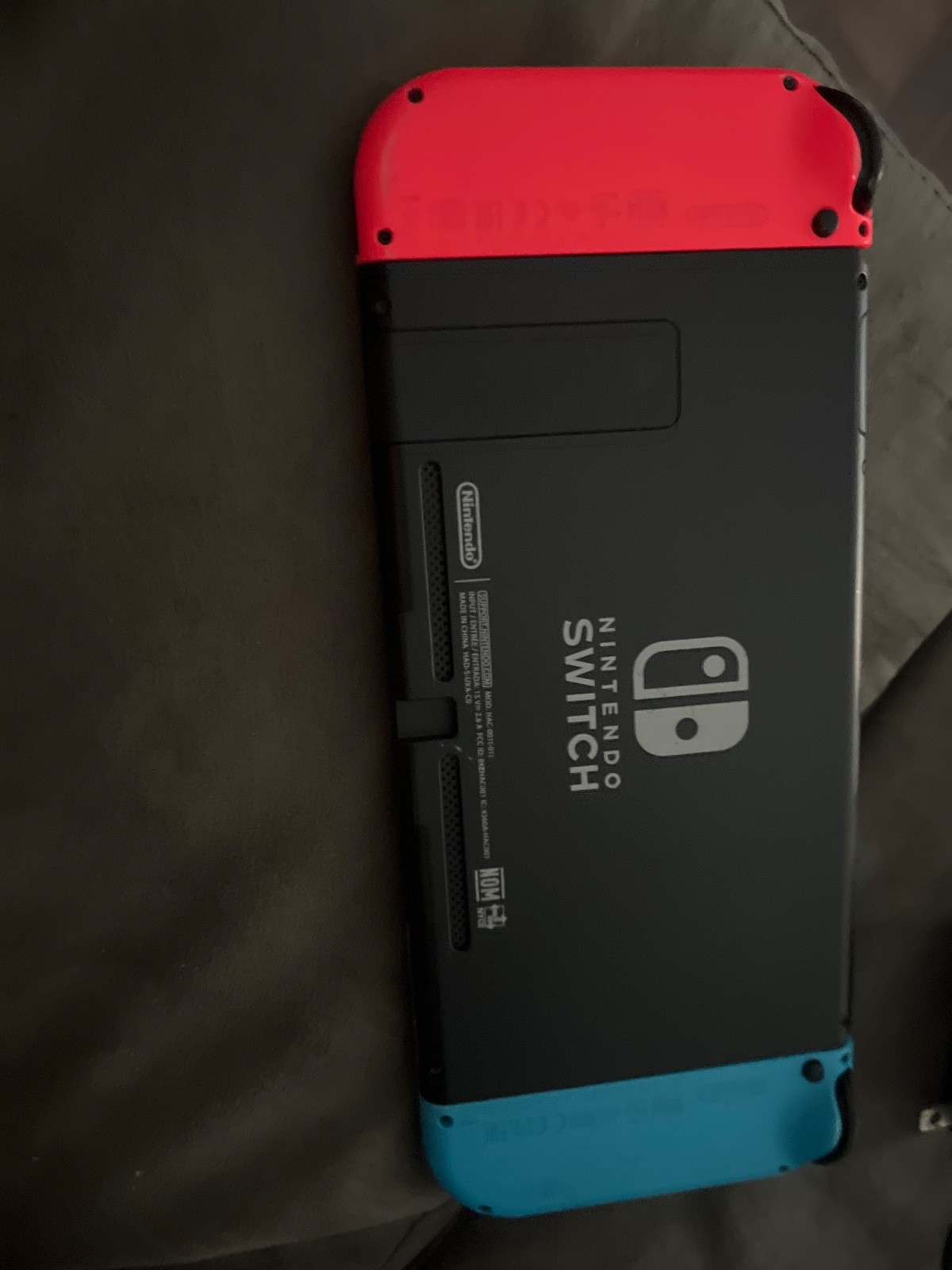 Nintendo Switch HAC-001(-01) Handheld Console – 32GB – Neon Blue/Red Joy-Con…