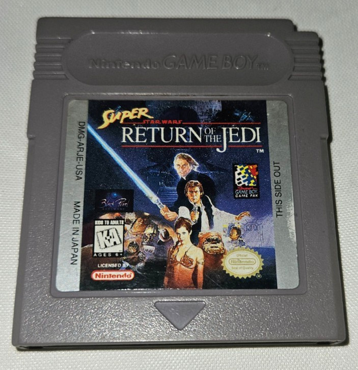 Super Return of the Jedi Cartridge Only Authentic Nintendo Game Boy 1995 GameBoy
