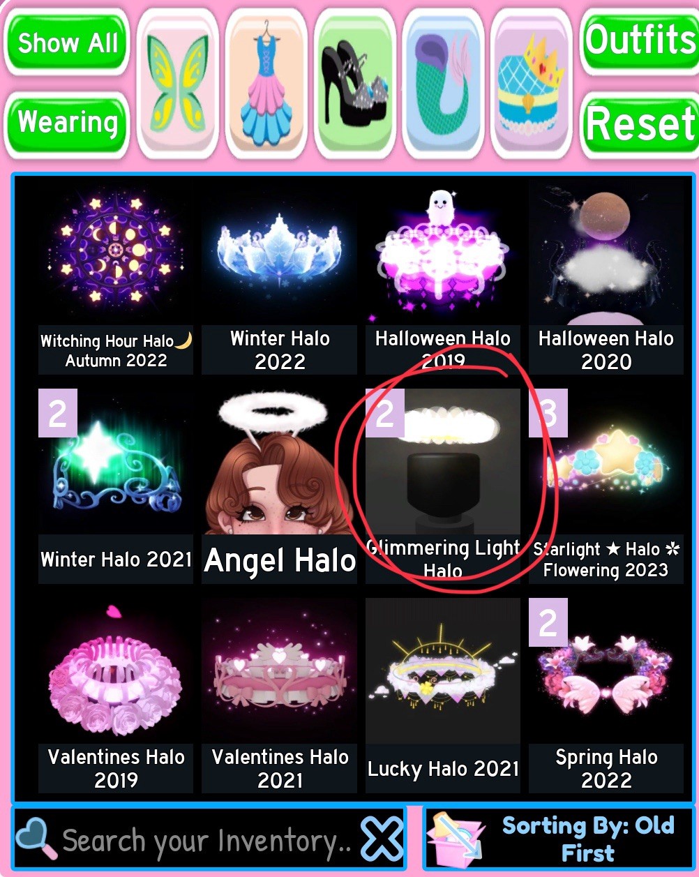 1 Royale High Glimmering Light Halo – Collectible Virtual Item Online PC