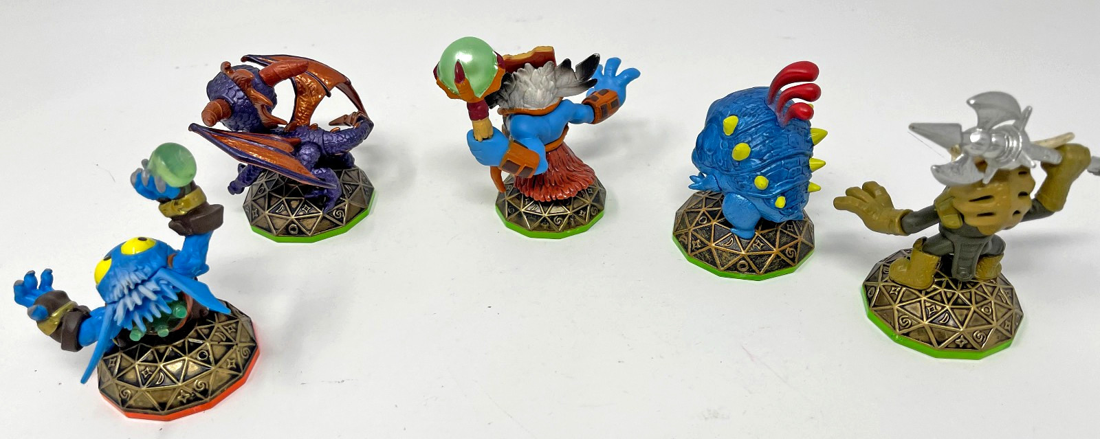 Skylanders Spyro’s Adventure Double Trouble Pop Fizz Spyro Wrecking Ball VooDood