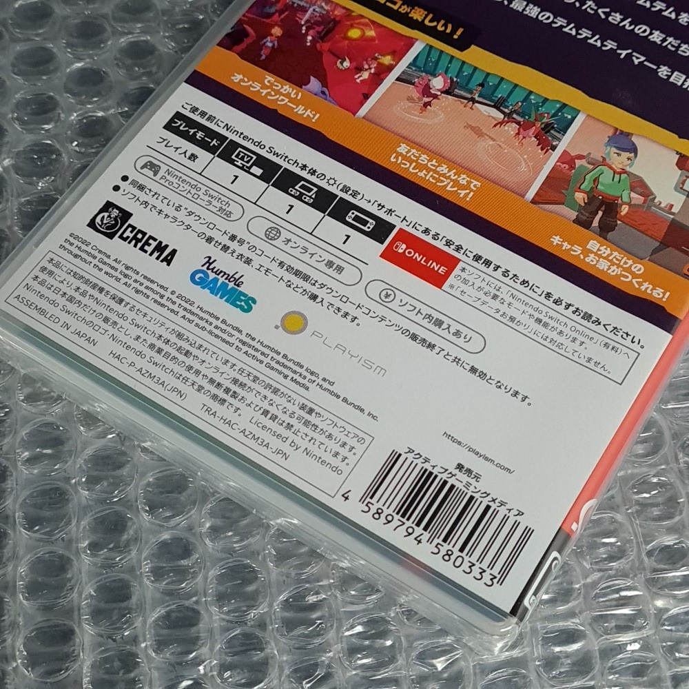 TemTem +Book Switch Japan Physical Factorysealed Game In EN-FR-DE-ES-CH-KR NEW