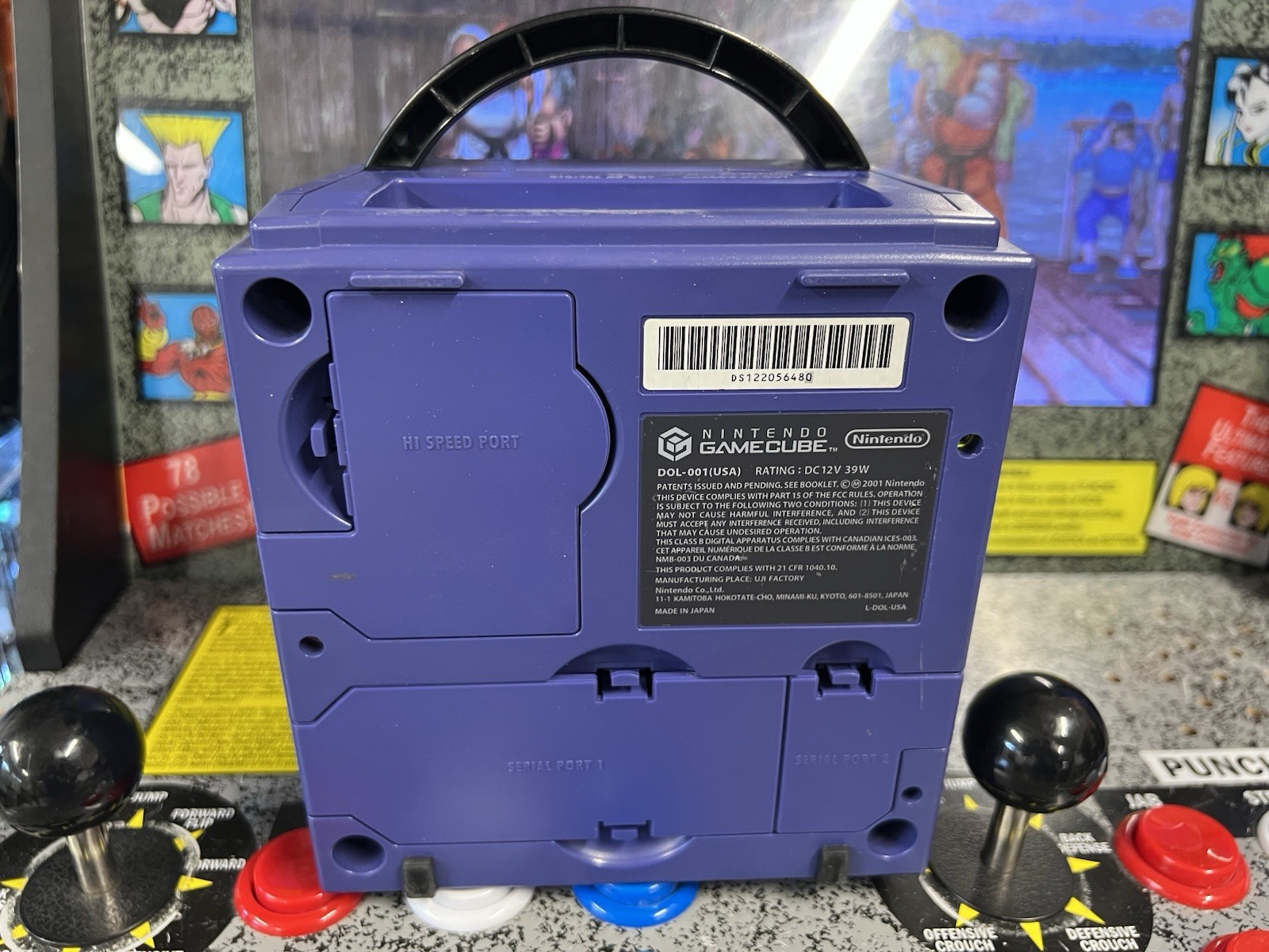2002 Nintendo Heineken GameCube Indigo Purple Console CIB Limited to 50 Promo