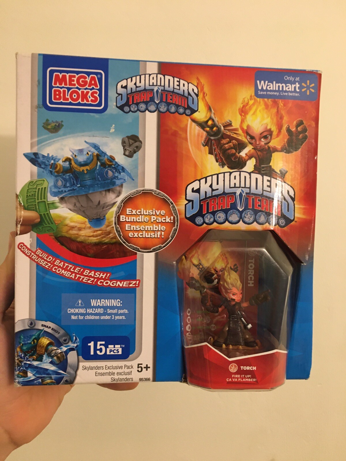 Skylander Trap Tream Mega Bloks Walmart Exclusive Bundle Pack- Open Box