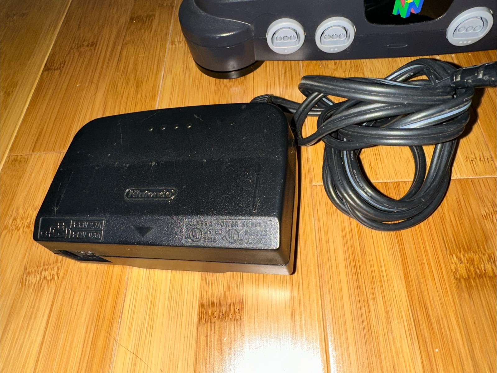 Nintendo 64 N64 Original System Console, All Cords And Wireless Controller