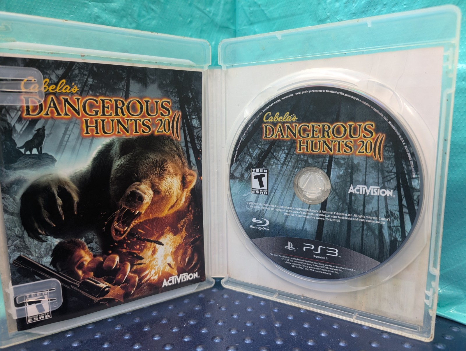Cabela’s Dangerous Hunts 2011 (PlayStation 3, 2010) Complete with Manual CIB