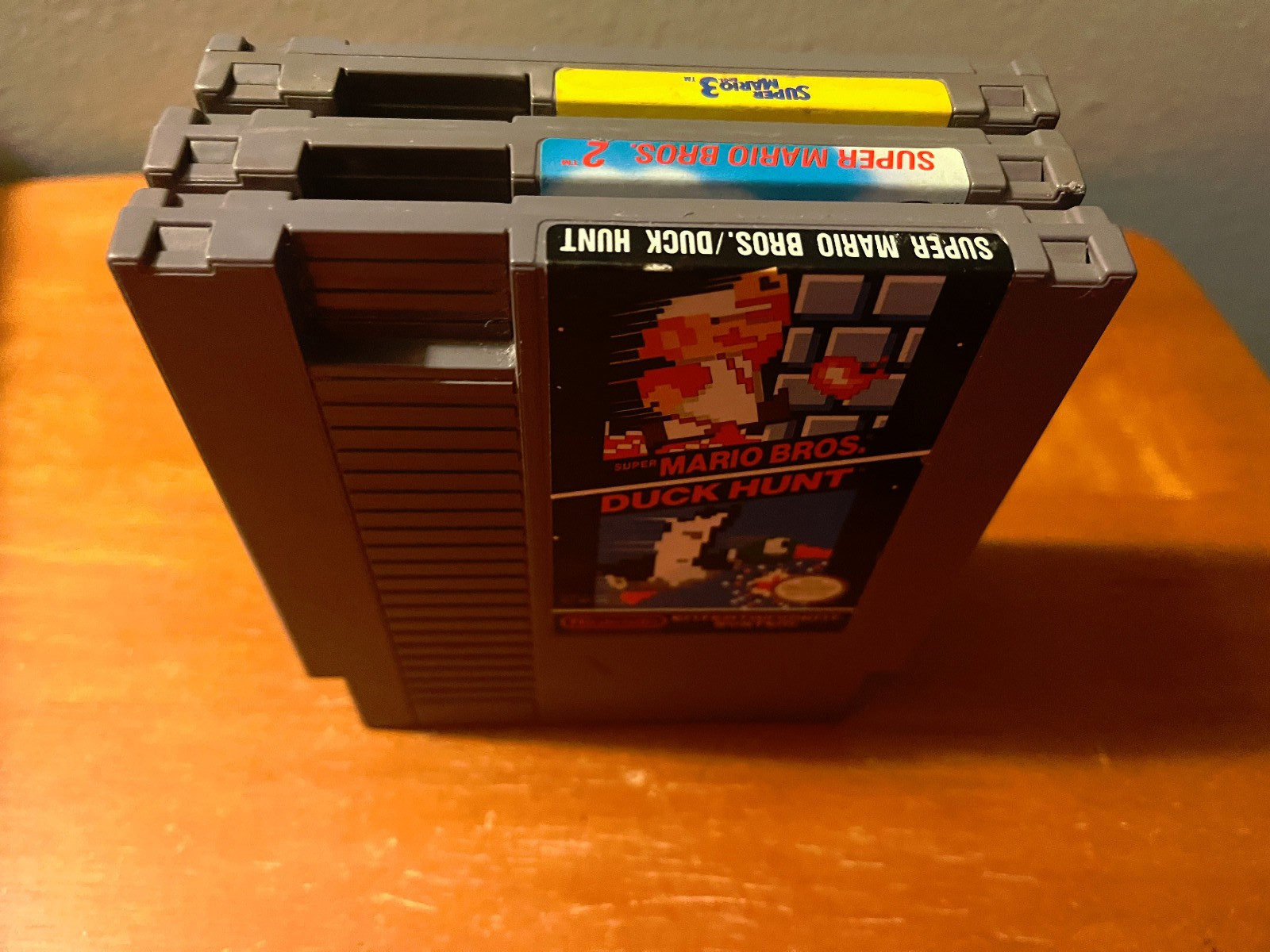 SUPER MARIO BROS 1 2 3 for NINTENDO NES – Tested & Working – MARIO TRILOGY NES