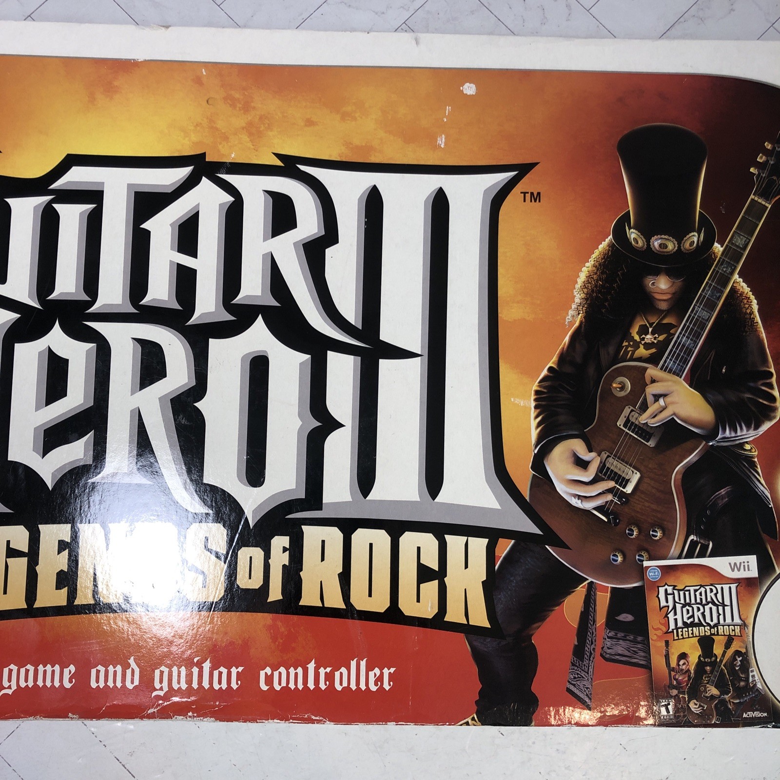 Guitar Hero 3: Legends of Rock Wii Bundle BRAND NEW & UNOPENED