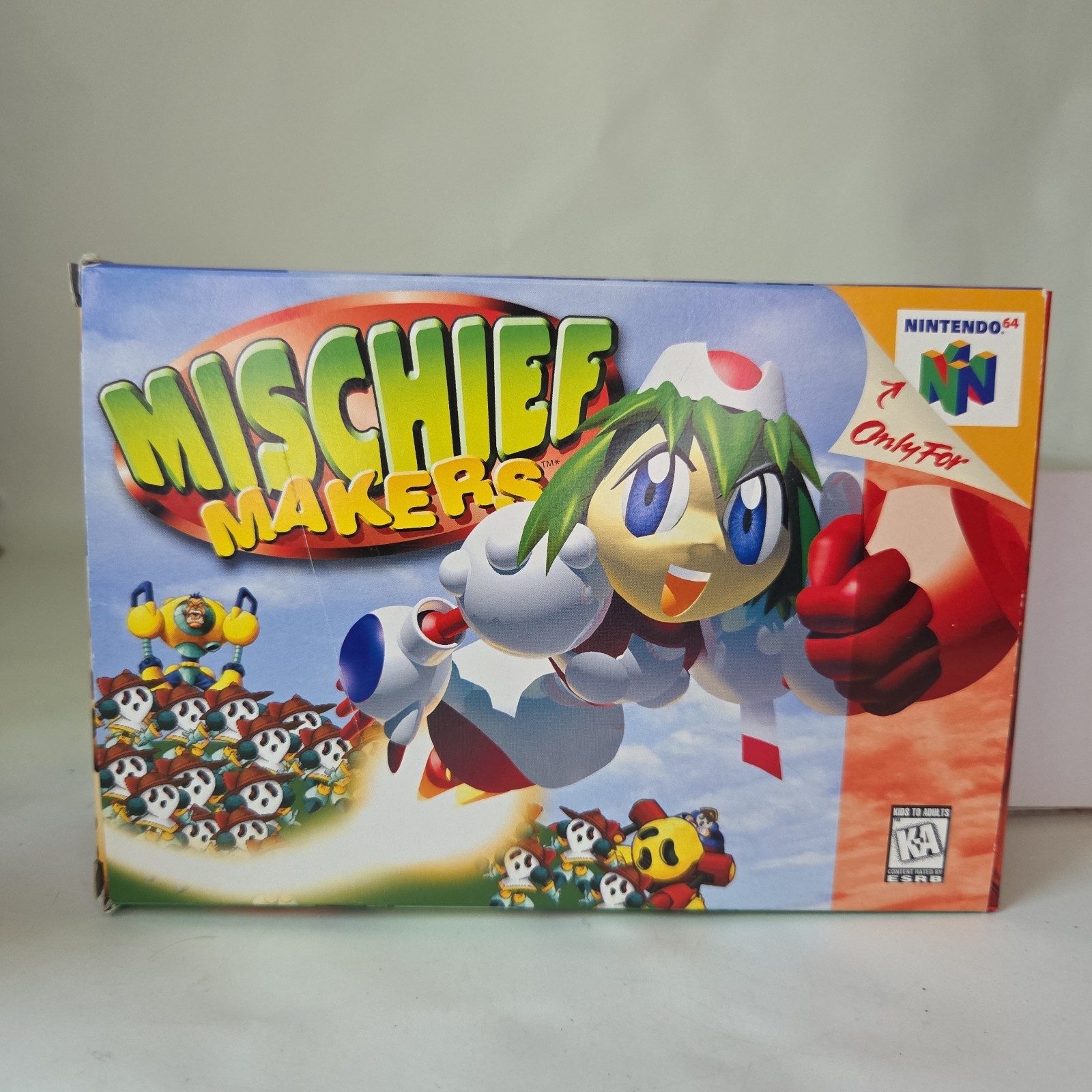 Mischief Makers Nintendo 64 N64 1997 Game Manual In Box 1 Player Everyone