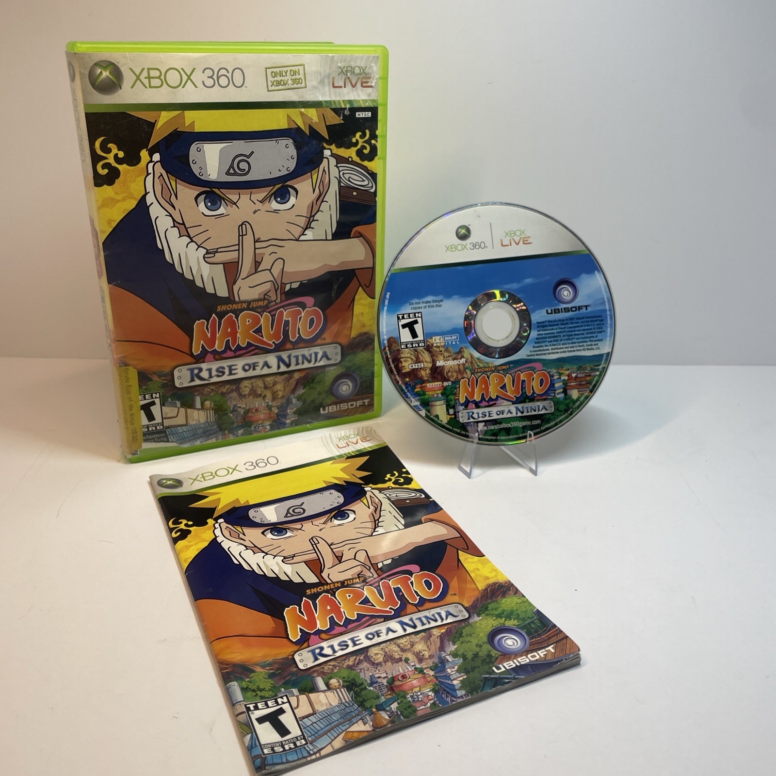 Naruto Rise of a Ninja – Microsoft Xbox 360 CIB