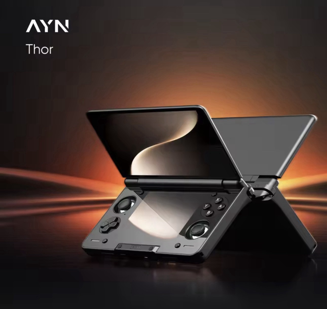 New AYN Thor 128 Android Handheld Dual Screen Clamshell 6” AMOLED 1080p Gaming