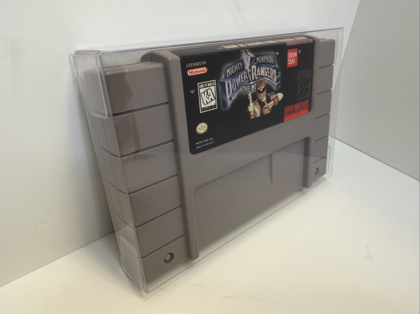 Mighty Morphin Power Rangers The Movie Super Nintendo Game SNES Authentic Clean