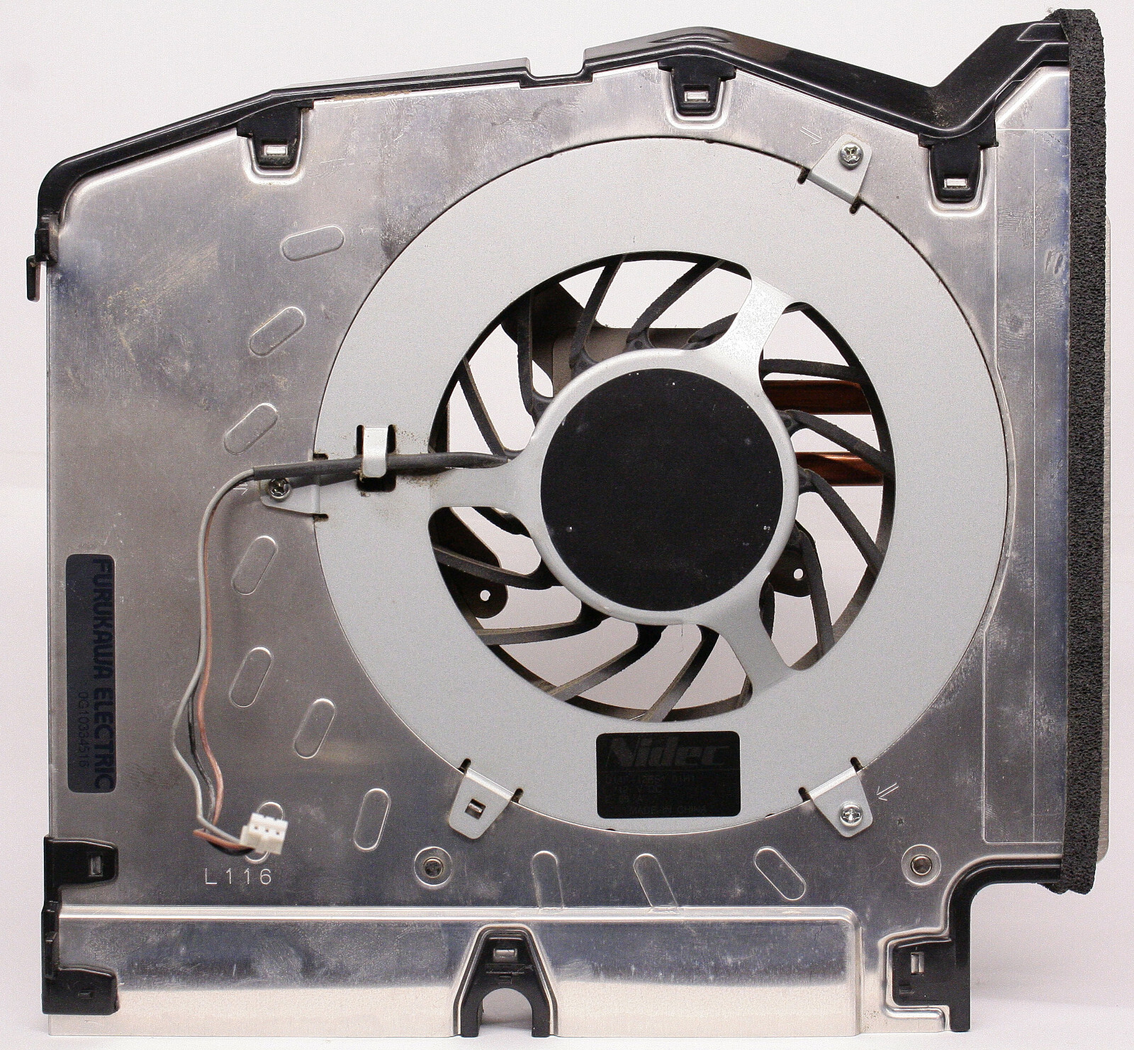 HEATSINK FAN HEATSINK 0G10334516 FAN SONY PS3 FAT 60GB CECH04 D14F-12BS1