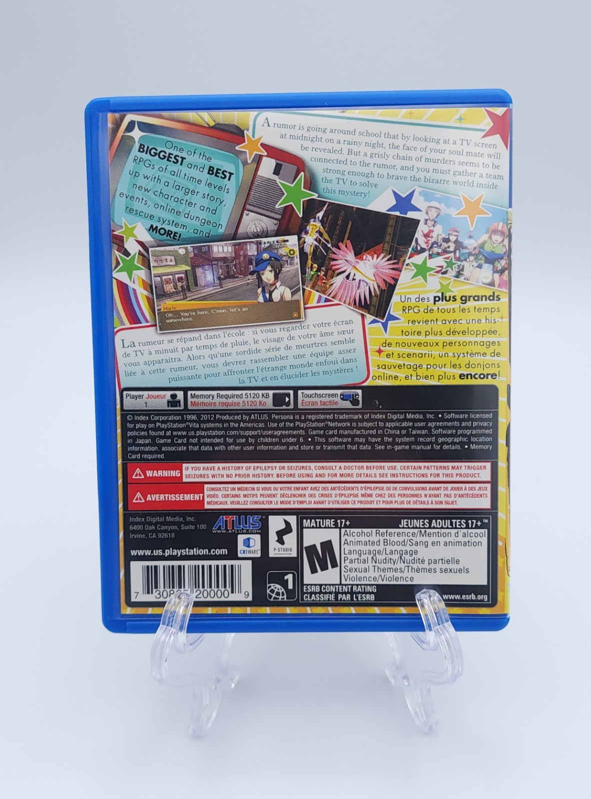 Persona 4 Golden (Sony PlayStation Vita, 2012)