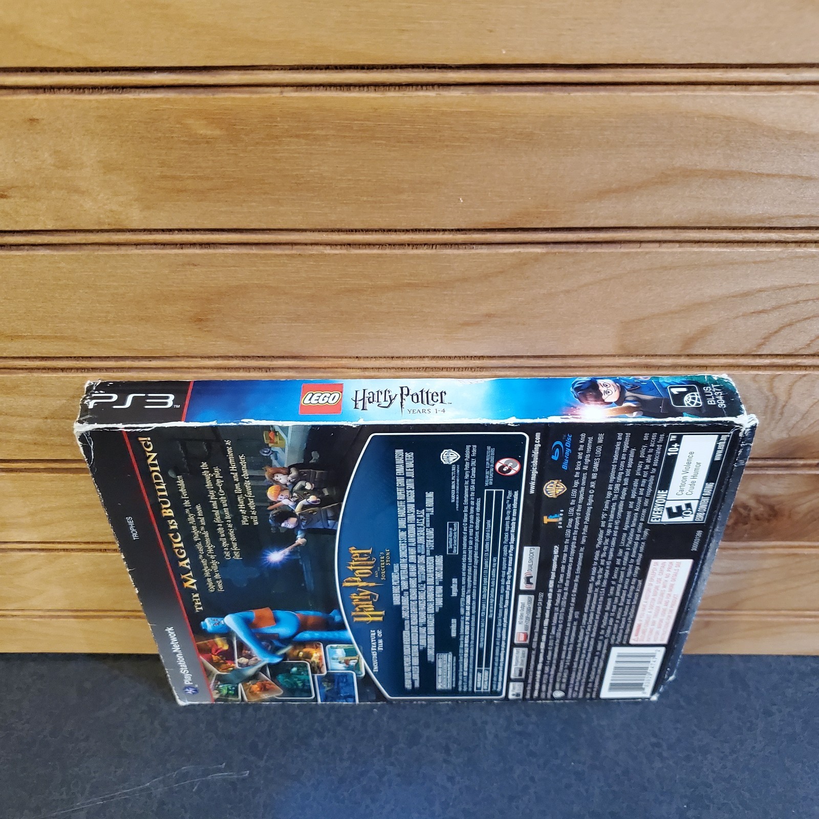 PS3 Lego Harry Potter Years 1-4 Game CIB W/Manual Tested NM Disc Blu-ray Bundle