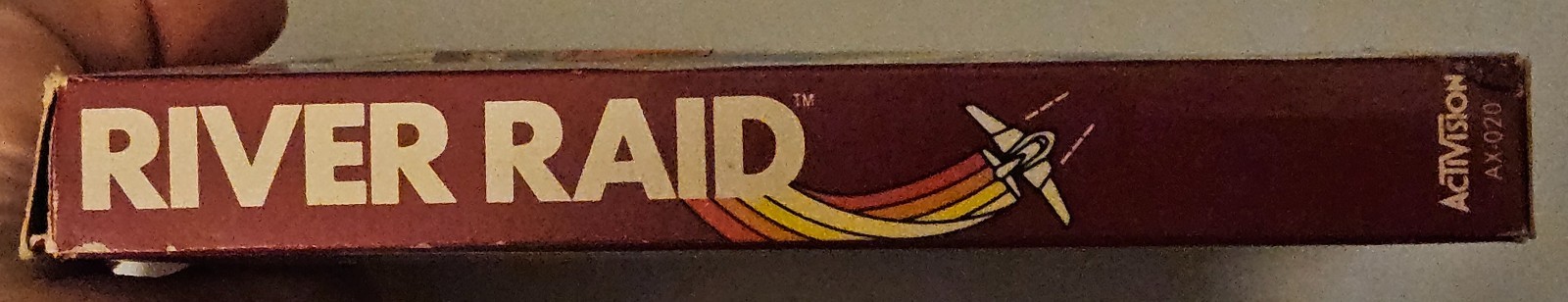 River Raid Atari 2600/7800/2600+/7800+ 1982 CIB Tested Works