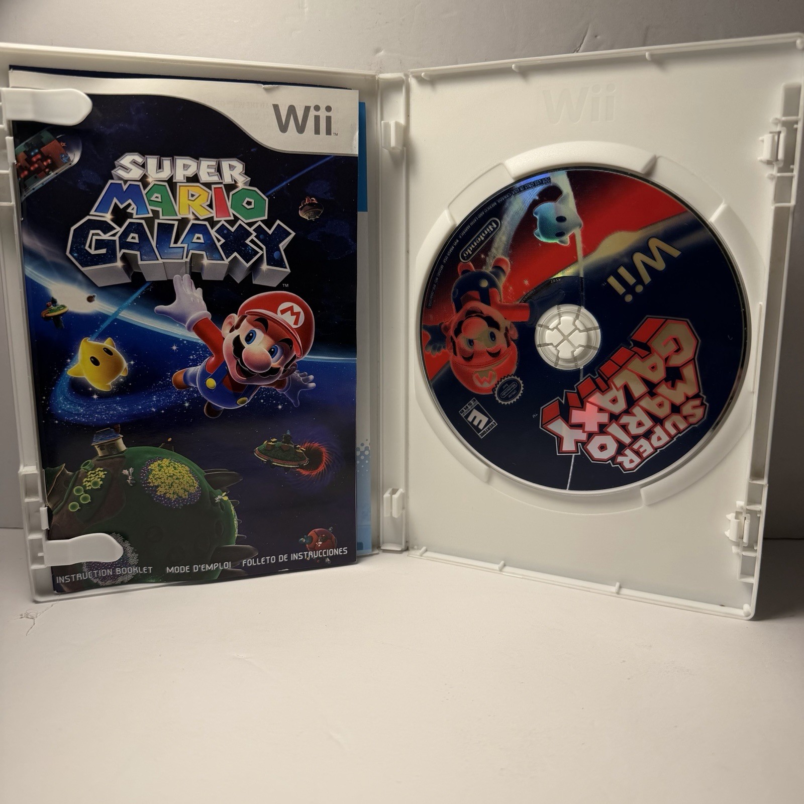 Super Mario Galaxy (Nintendo Wii, 2007) CIB Compete – TESTED