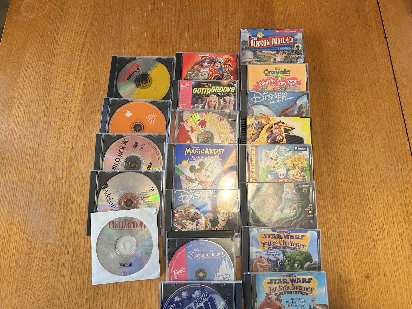 90’s – Early 2000’s PC Mixed Game Lot Mostly Kids/Educational