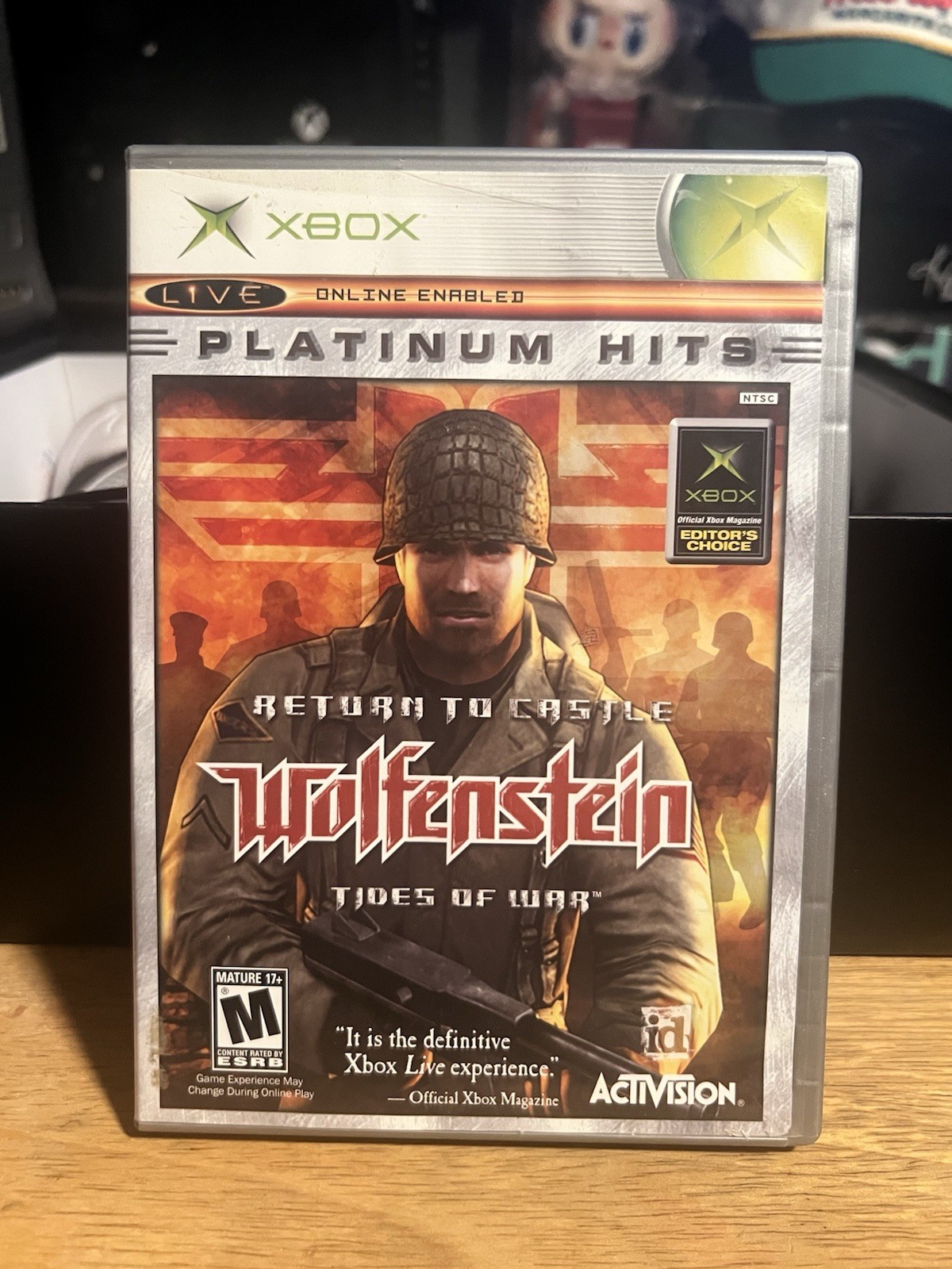 Return To Castle Wolfenstein: Tides Of War (2003) Microsoft Xbox CIB