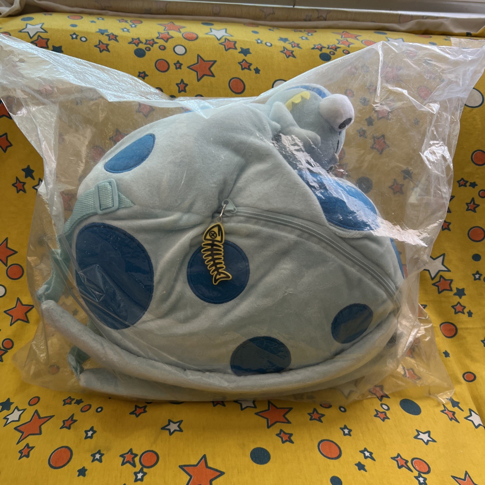 SDCC 2015 EXCLUSIVE WORLD OF WARCRAFT MURLOC EGG PLUSH BACKPACK BLIZZARD-NOS