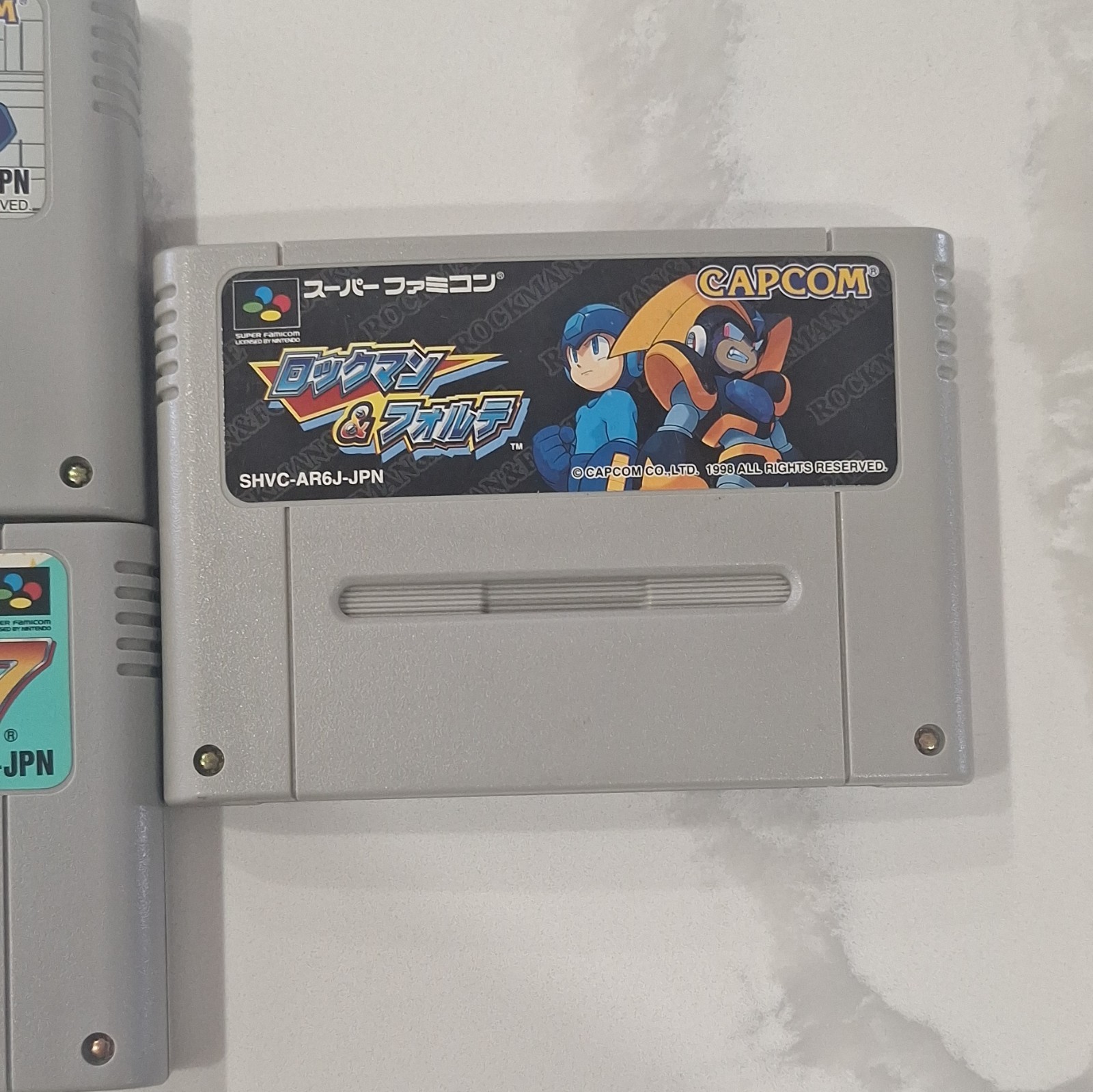 Rockman Mega Man X, X2, X3, 7 And Forte Super Famicom Japan SFC Set