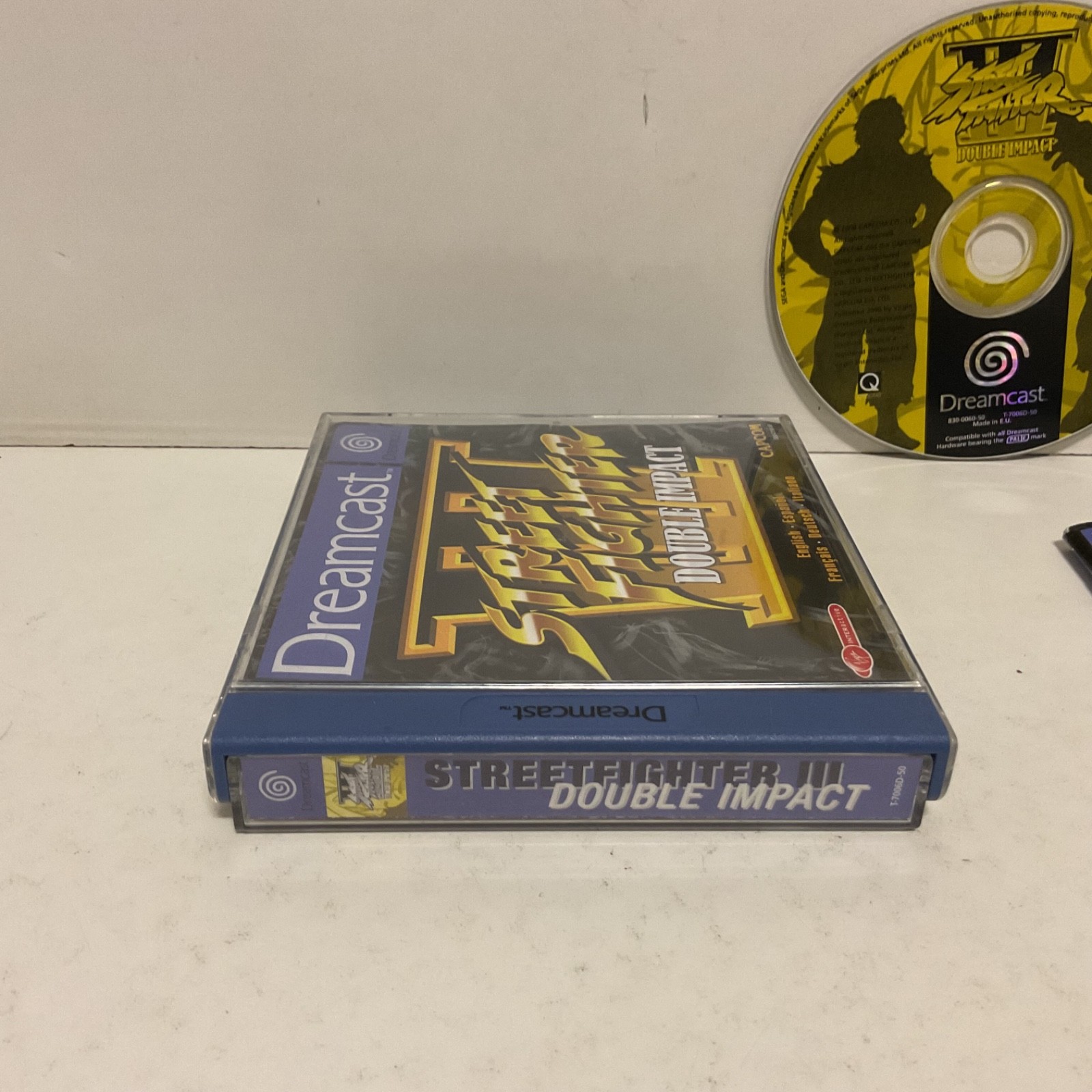 Street Fighter III Double Impact Sega Dreamcast PAL – VGC – Free Post