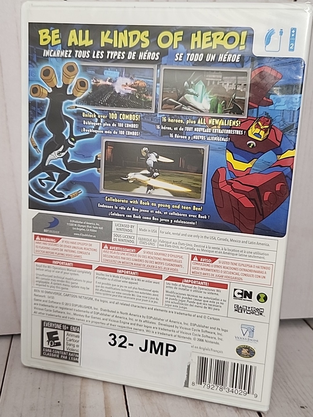 Ben 10 Omniverse WII (Brand New Factory Sealed US Version) Nintendo Wii