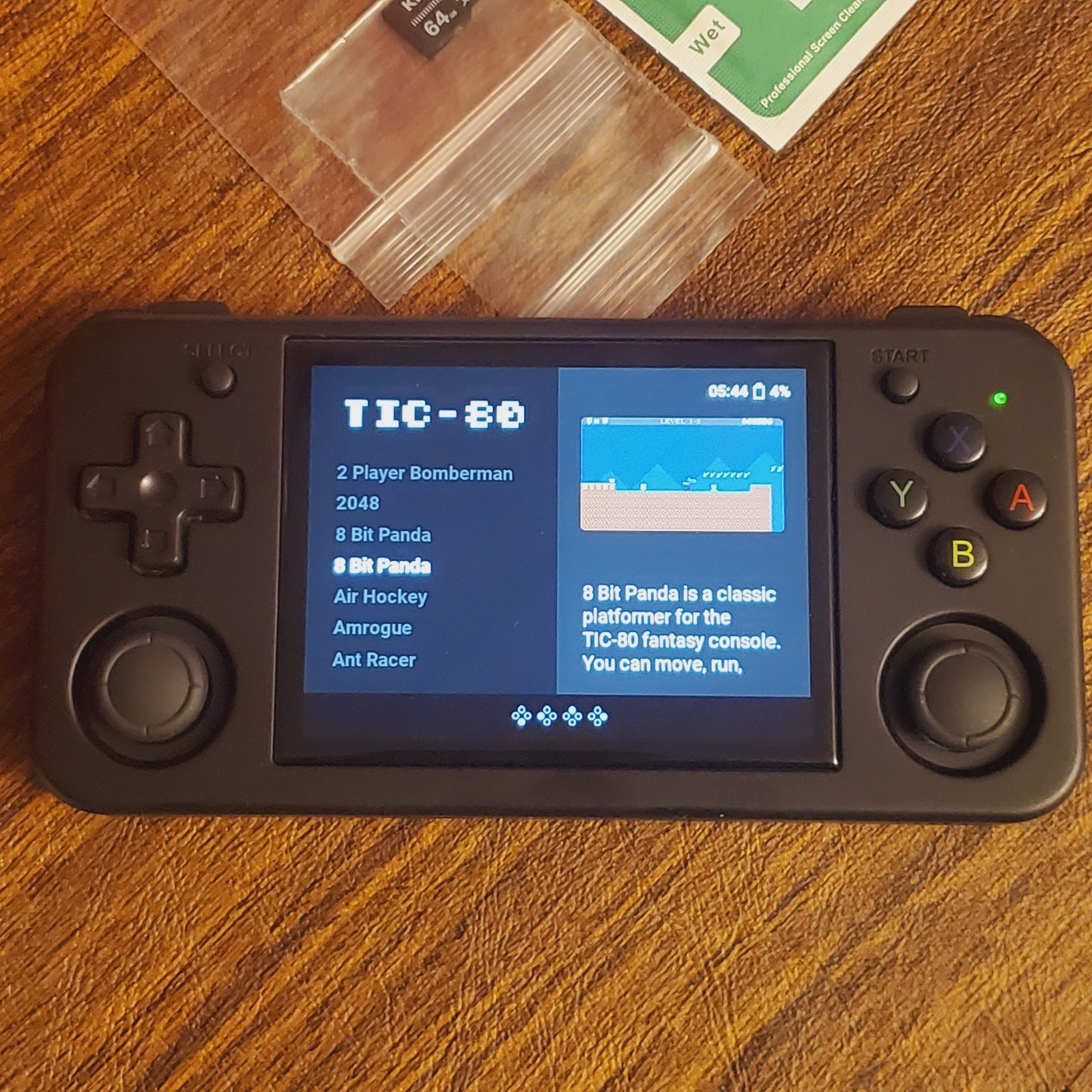 RG35XX H Anbernic Retro Handheld Game Console ROCKNIX 32G+128G & Stock Os 64g