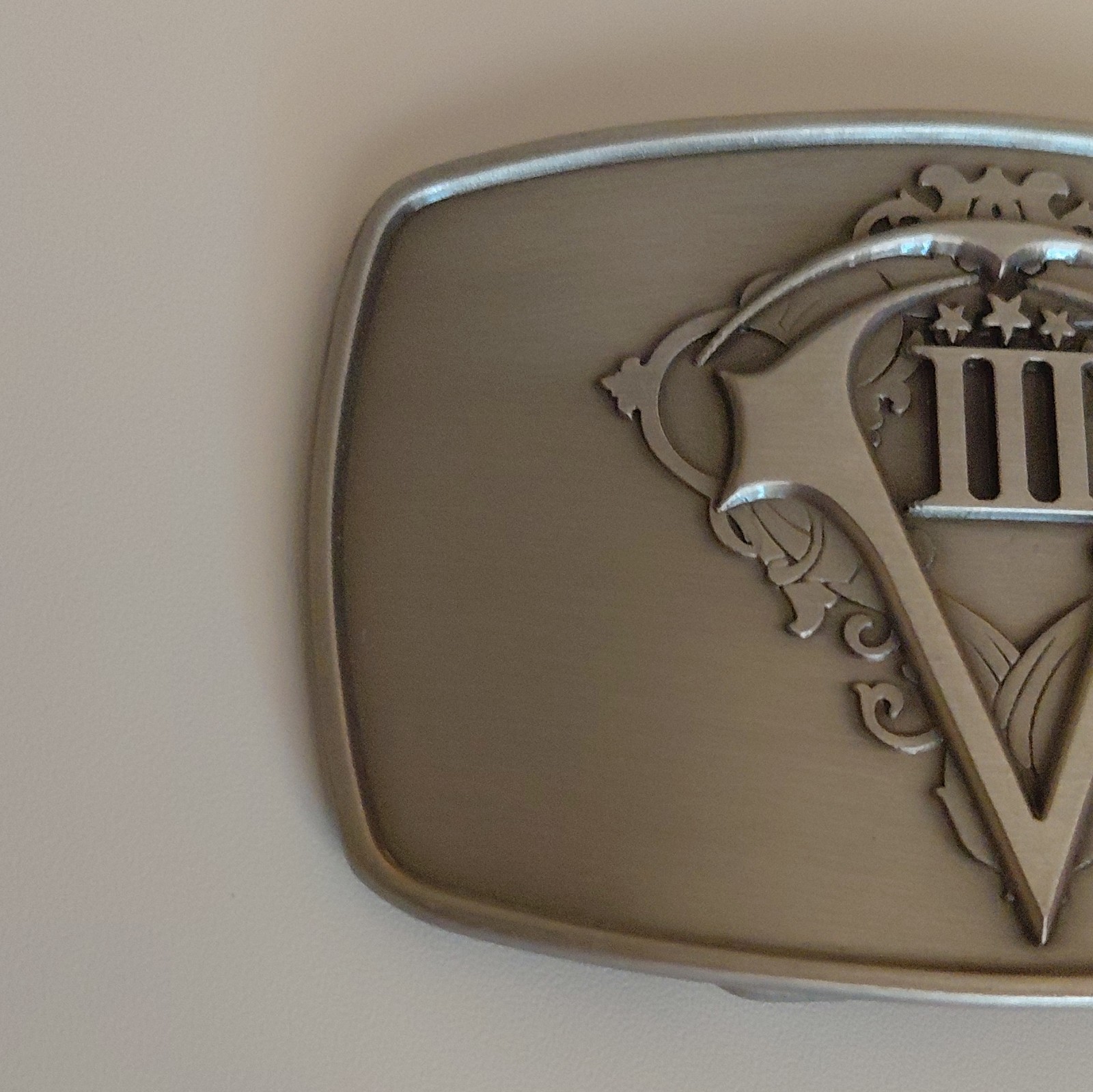 2012 Assassin’s Creed 3 III Limited Edition Connor Belt Buckle Silver Tone