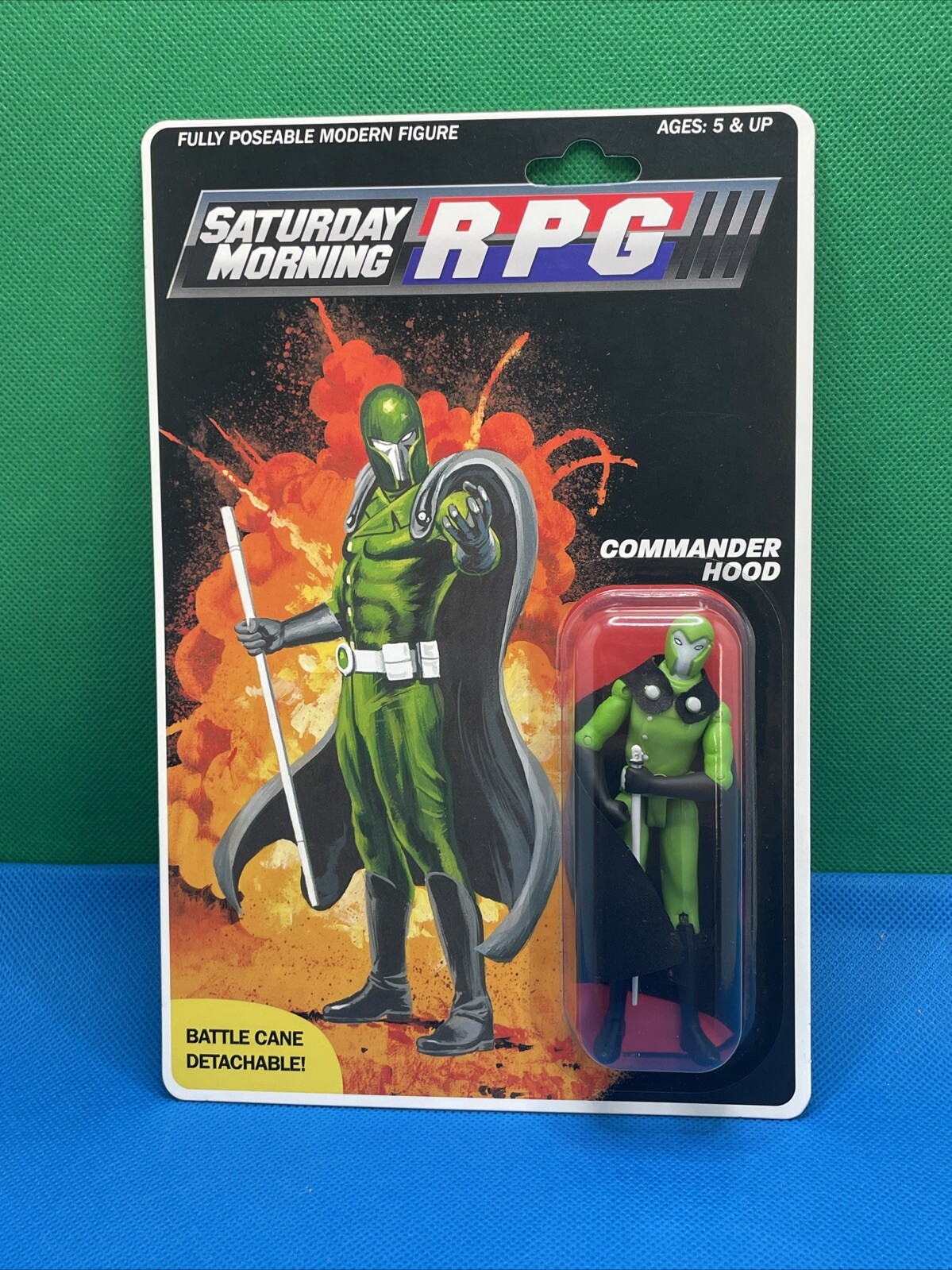 Saturday Morning RPG Commander Hood Mini Figure NEW Factory Sealed Limited Run