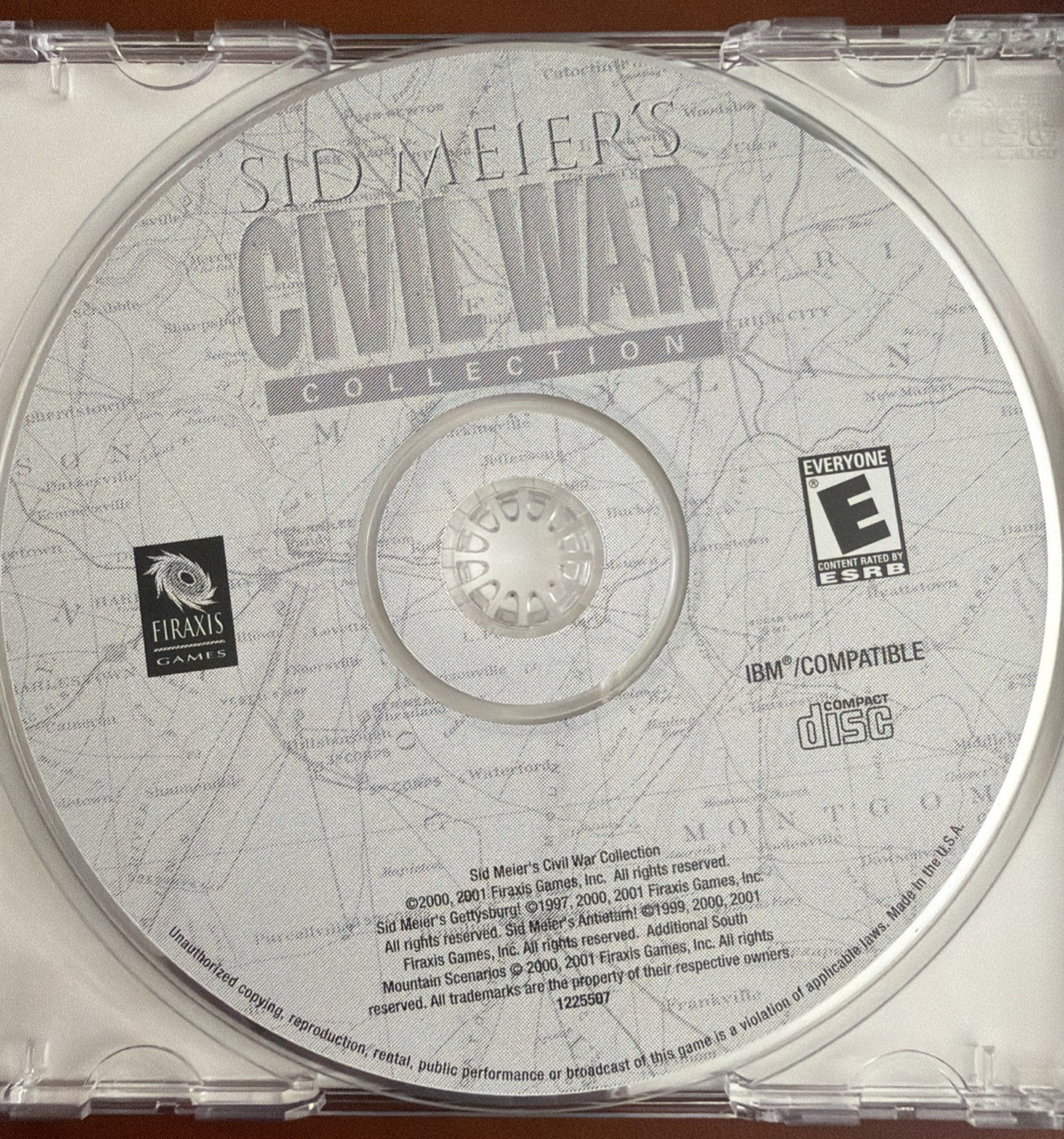 Sid Meier’s Civil War Collection PC CD ROM Complete Gettysburg Antietam EA