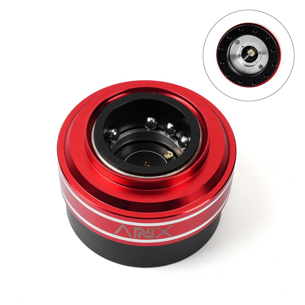 70mm Black Steering Wheel Quick Release + Wheel Base For Moza/Simagic SIM Racing