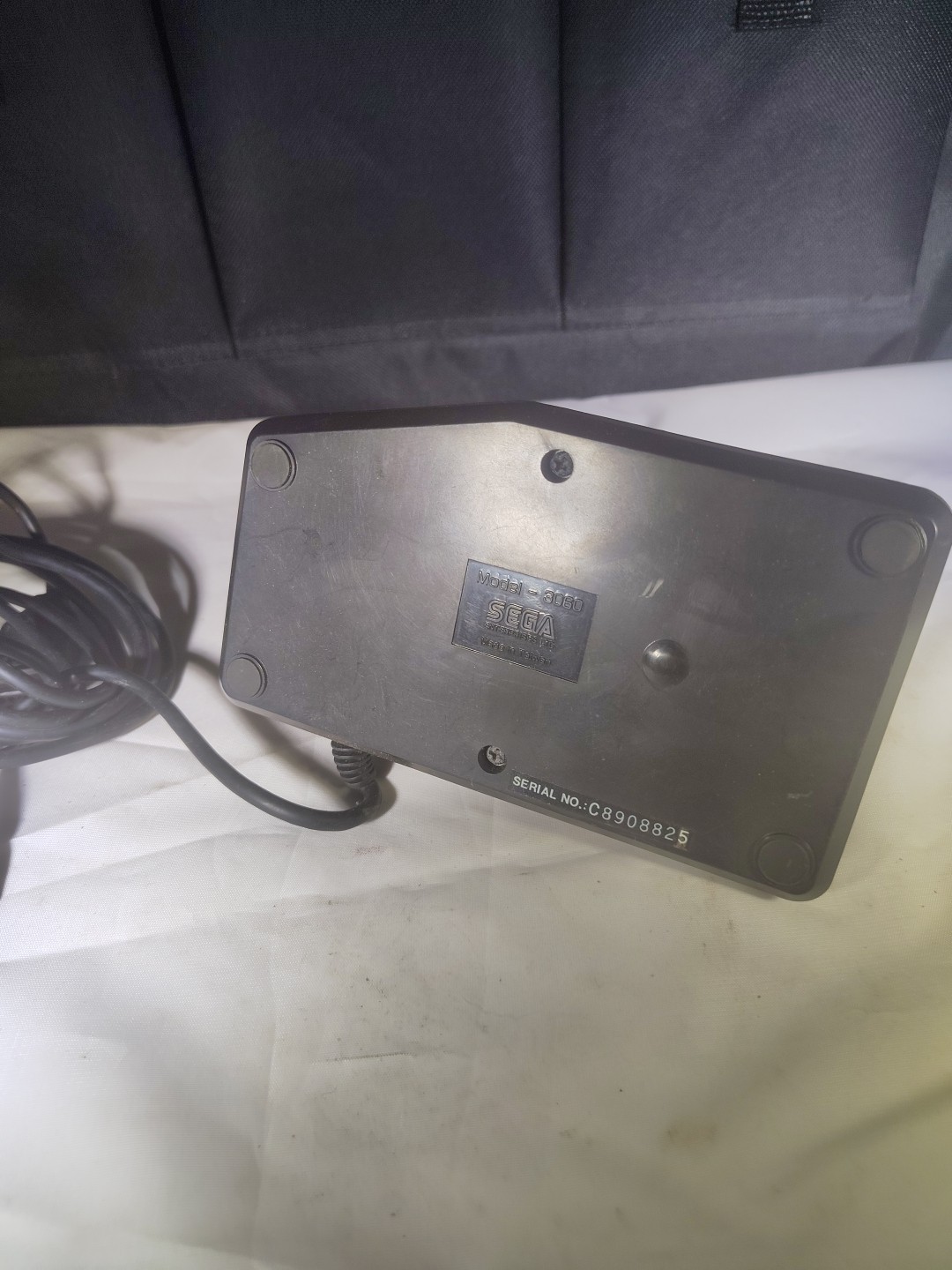 SEGA MASTER SYSTEM CONTROL STICK CONTROLLER MODEL3060 JOYSTICK ORIGINAL Untested
