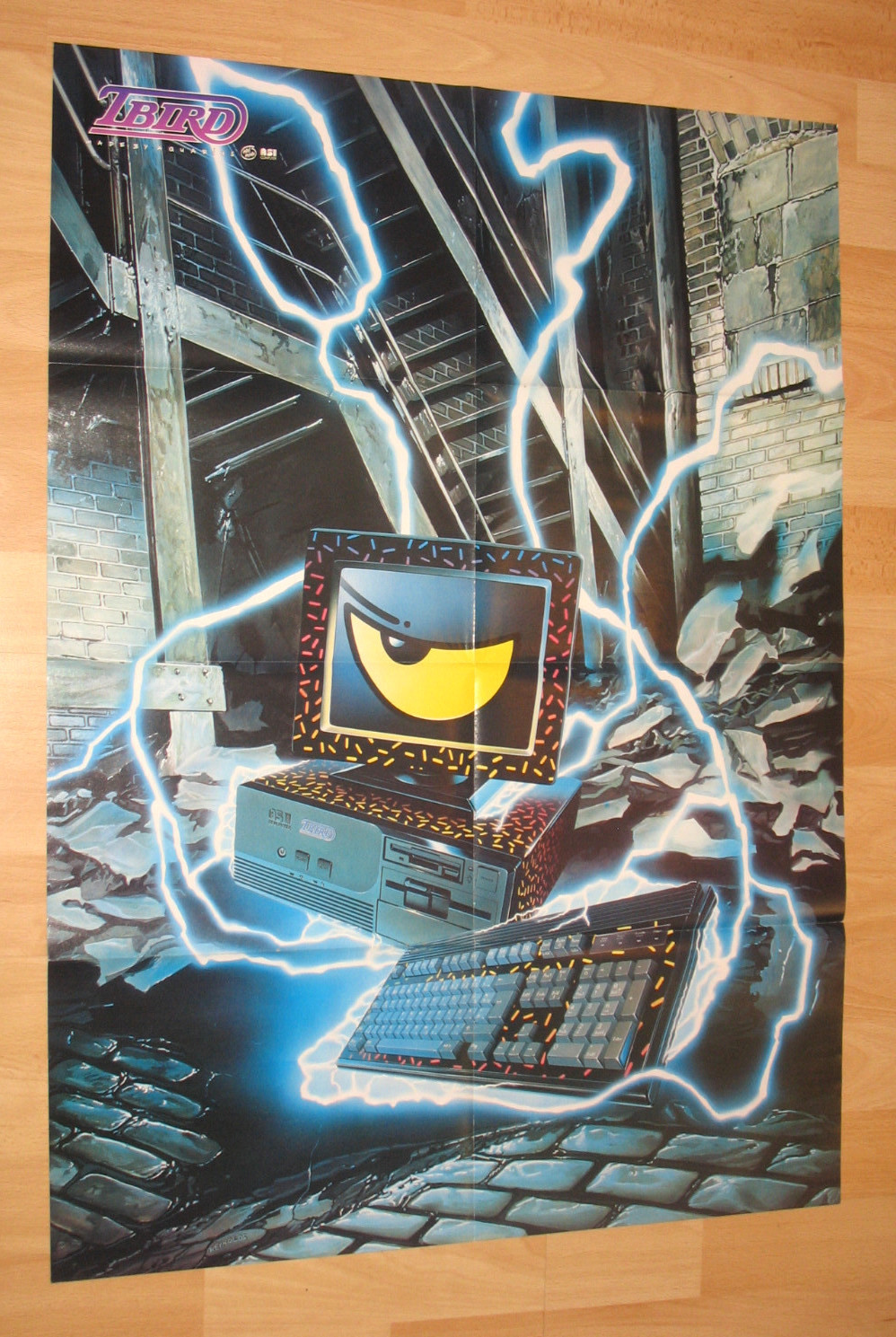 T-Bird very rare retro Poster 57x80cm