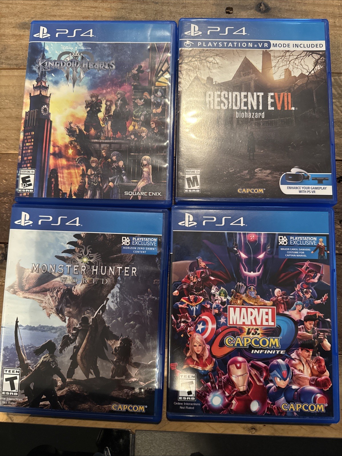 Sony PlayStation 4 500 GB w/ 4 Games + 1 Movie Updated & Tested Works Great!