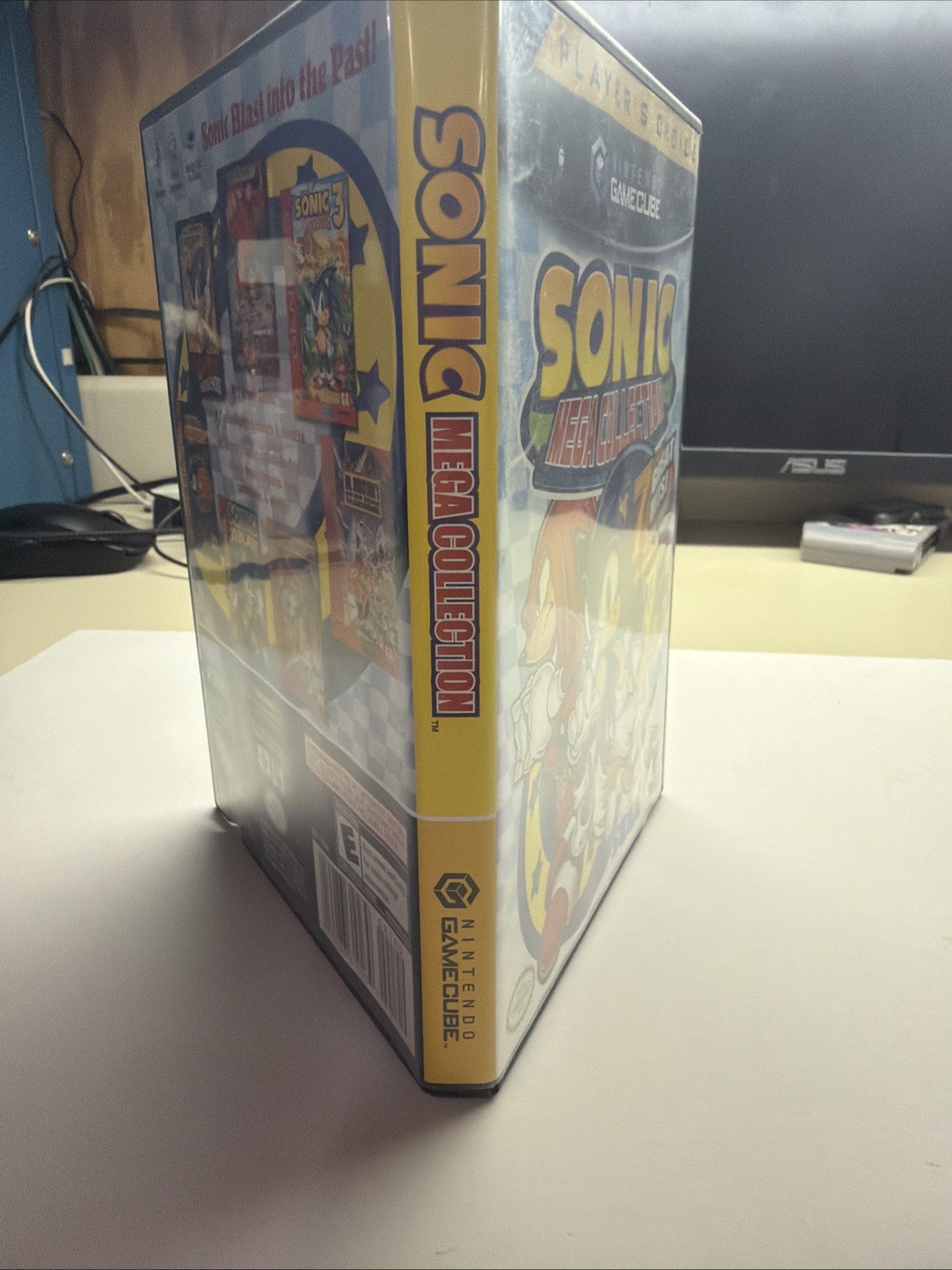SONIC MEGA COLLECTION Gamecube Complete in Box With Registration Card Mint