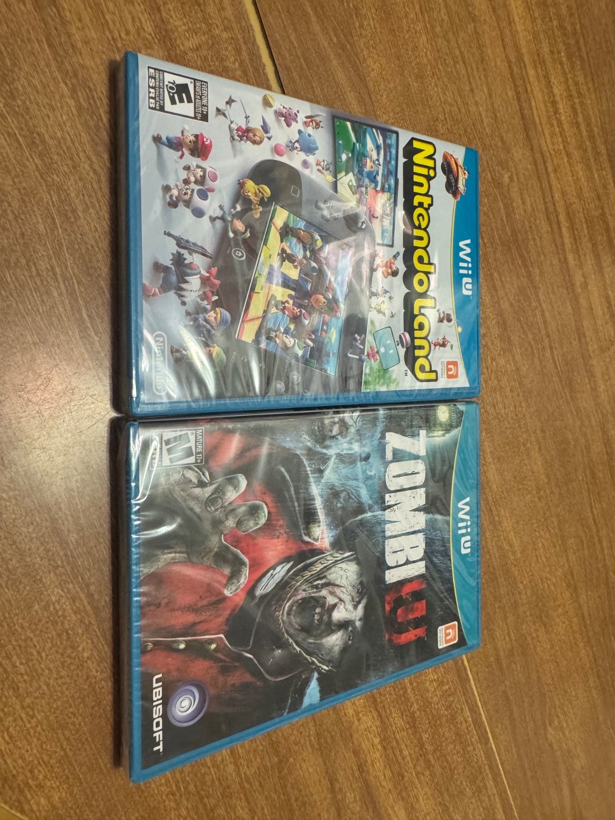 ZombiU + Nintendoland (Nintendo Wii U) OEM SEALED NEW video games Zombi Land
