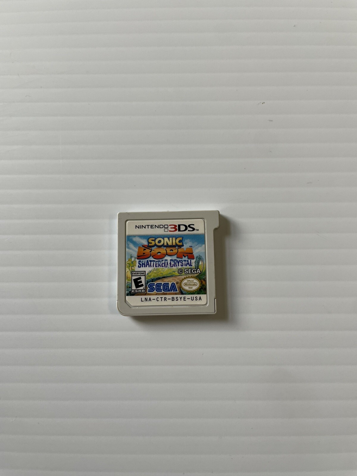 Sonic Boom: Shattered Crystal (Nintendo 3DS, 2014) Tested Good Condition
