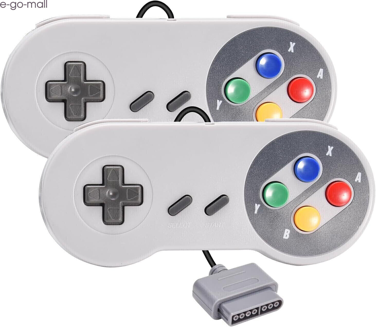 2 PACK SNES Gamepad Receiver for Super Nintendo Entertainment System Super NES