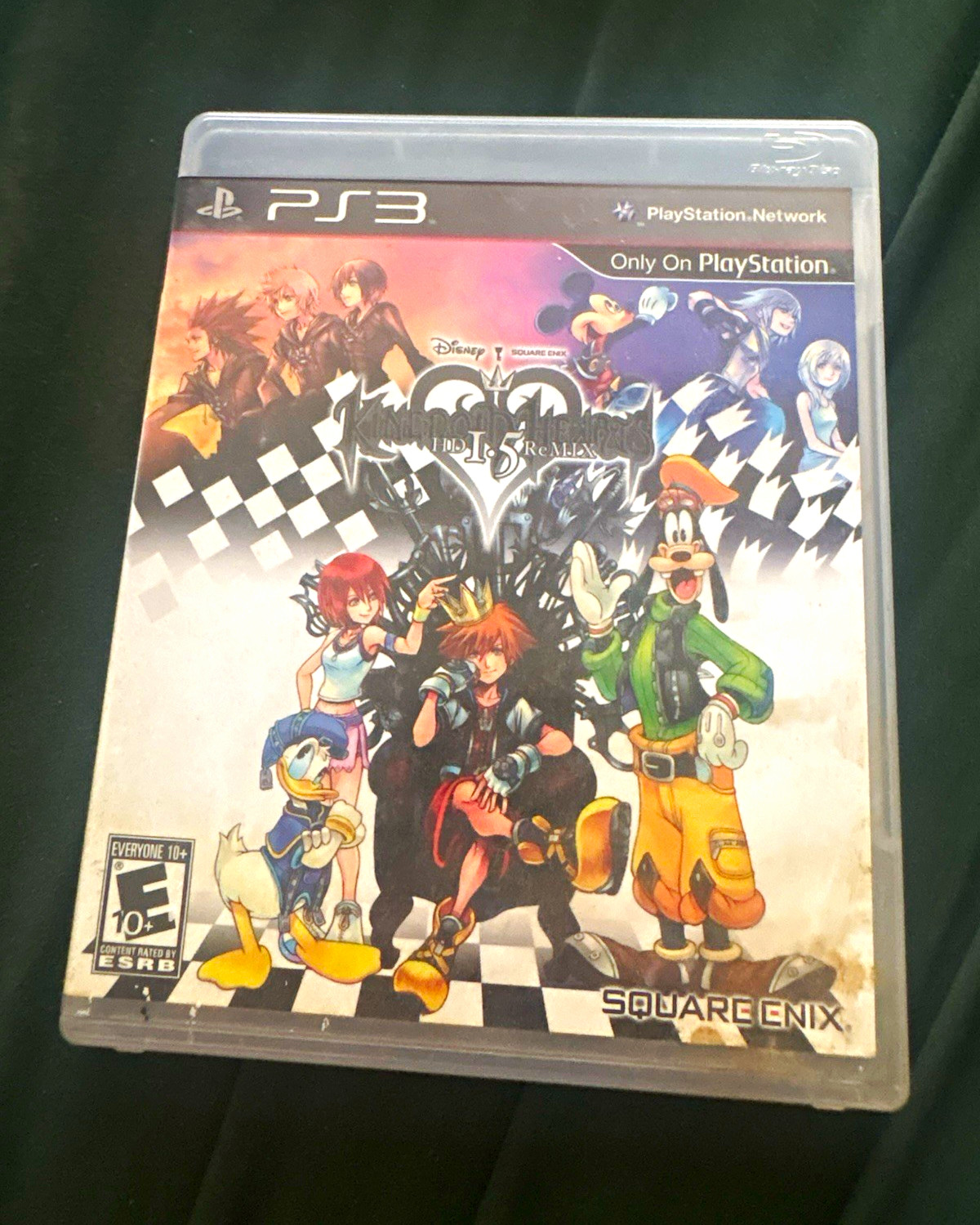 Square Enix Kingdom Hearts HD 1.5 ReMIX PS3 Manual NTSC-U/C E10+ 2013