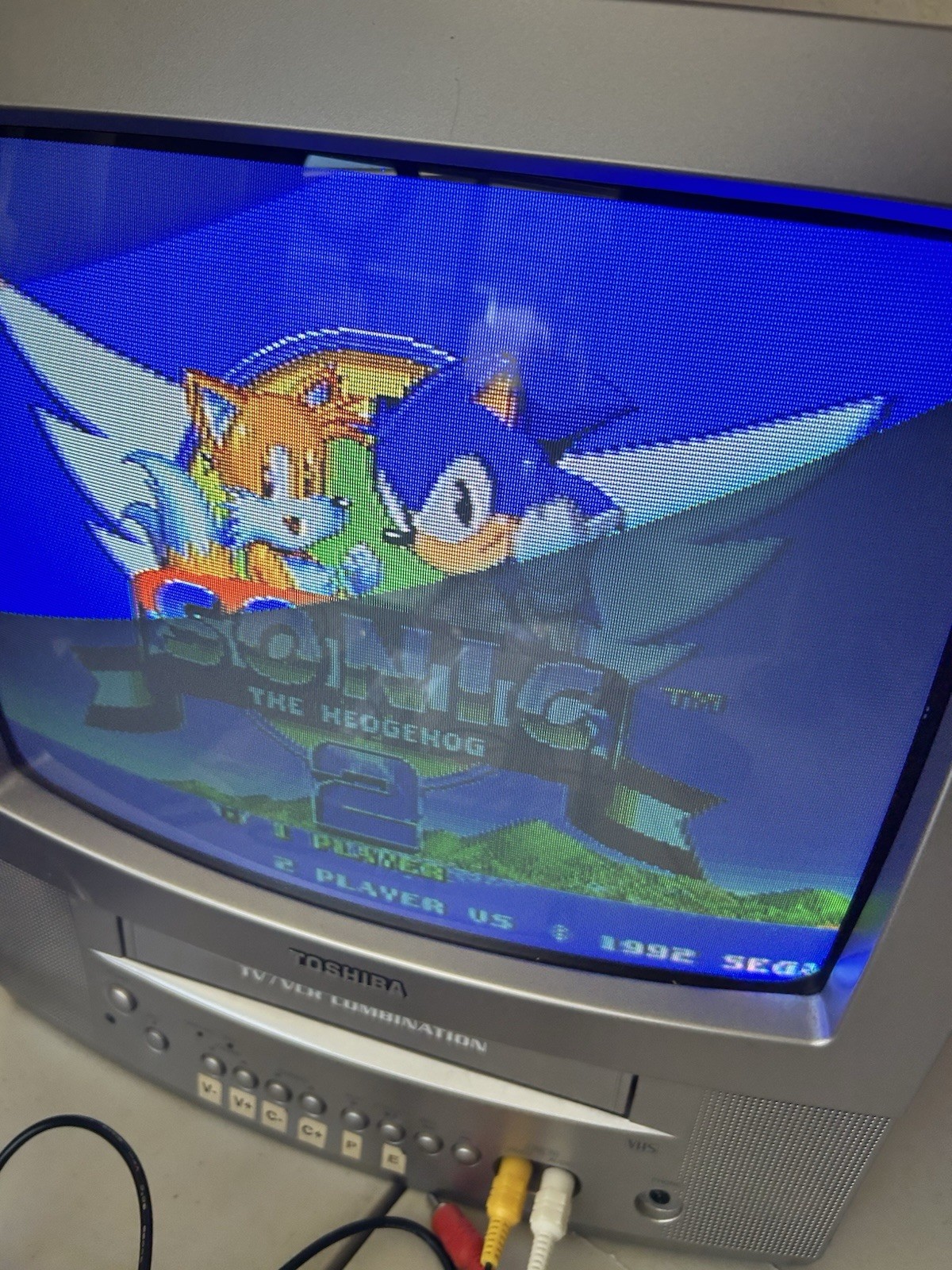 Sega CD Model 2 Console Working w/ 2 Controllers & All Cables Tested Bundle
