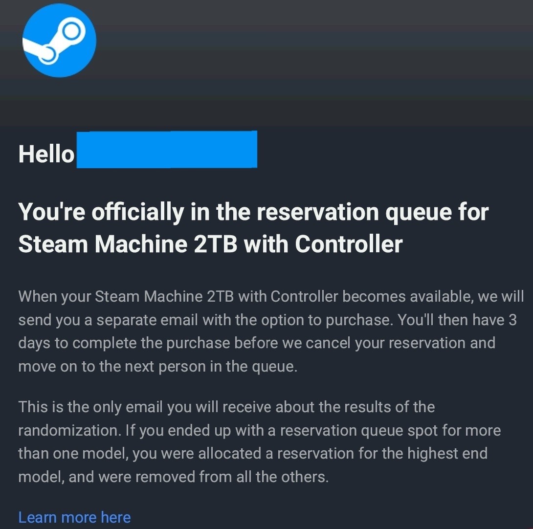 Steam Machine 2TB with Controller New Console Preorder Valve PC PRESALE