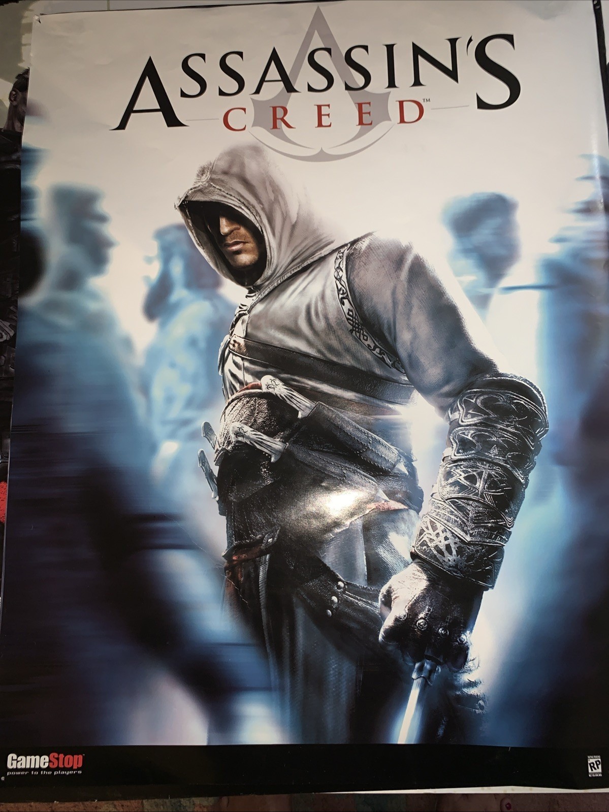 2007 GameStop Assassin’s Creed Gamestop Promotional Poster – 21 3/4″ x 17″