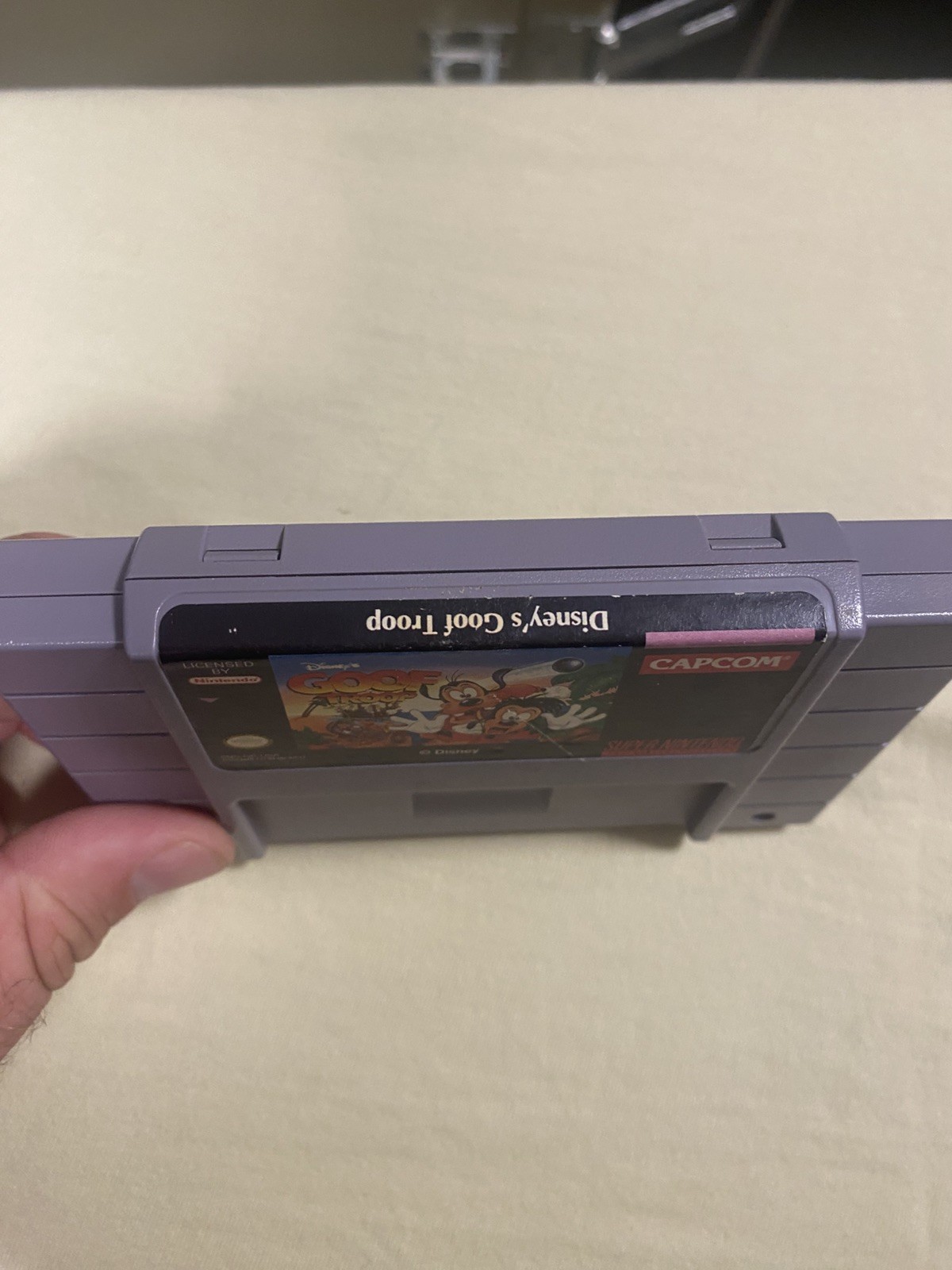 Super Nintendo SNES Disney Goof Troop Tested
