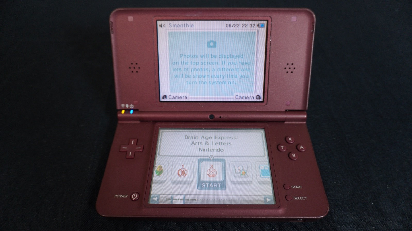 Nintendo DSi XL Launch Edition 256MB Handheld System – Burgundy