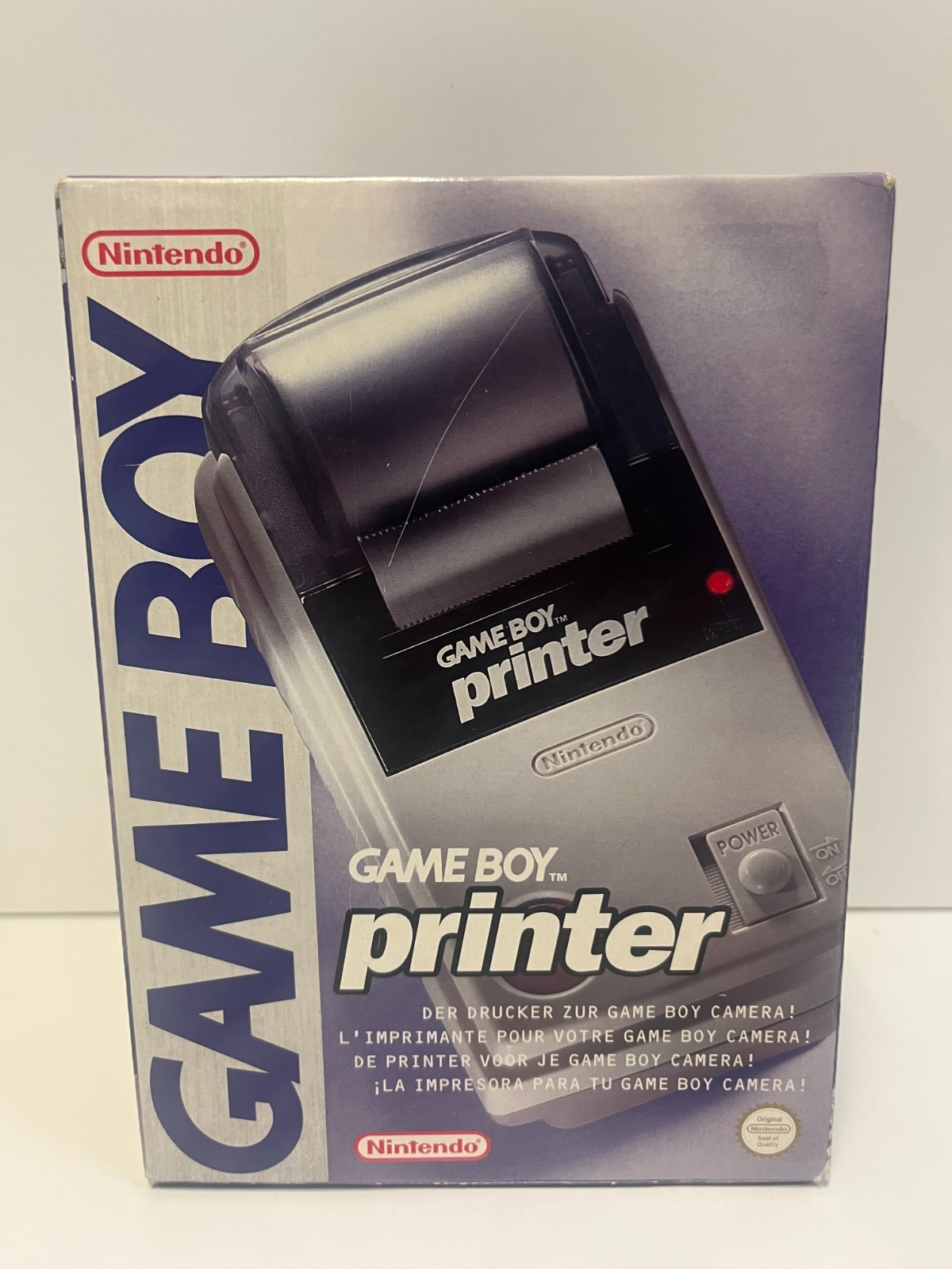 NINTENDO GAME BOY GAMEBOY PRINTER MGB-007 USED VERY GOOD CONDITION BOXED