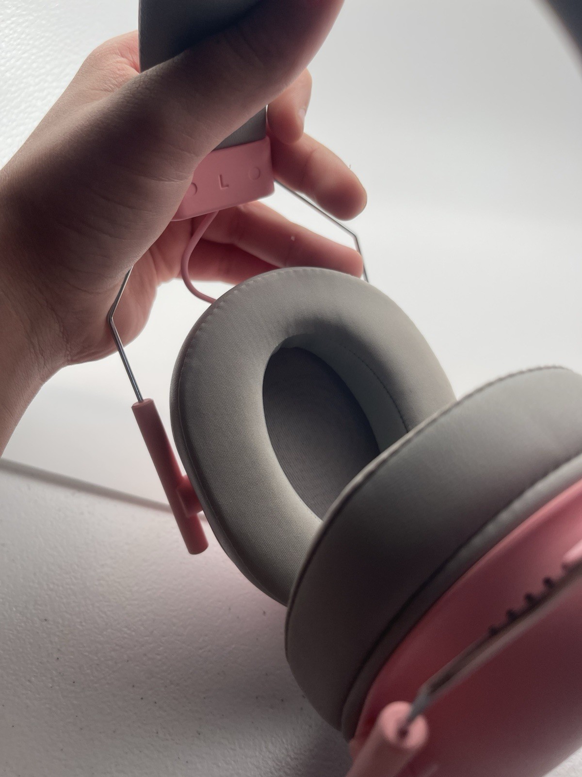 Razer – BlackShark V2 X Wired Gaming Headset – Quartz Pink Good Condition Works