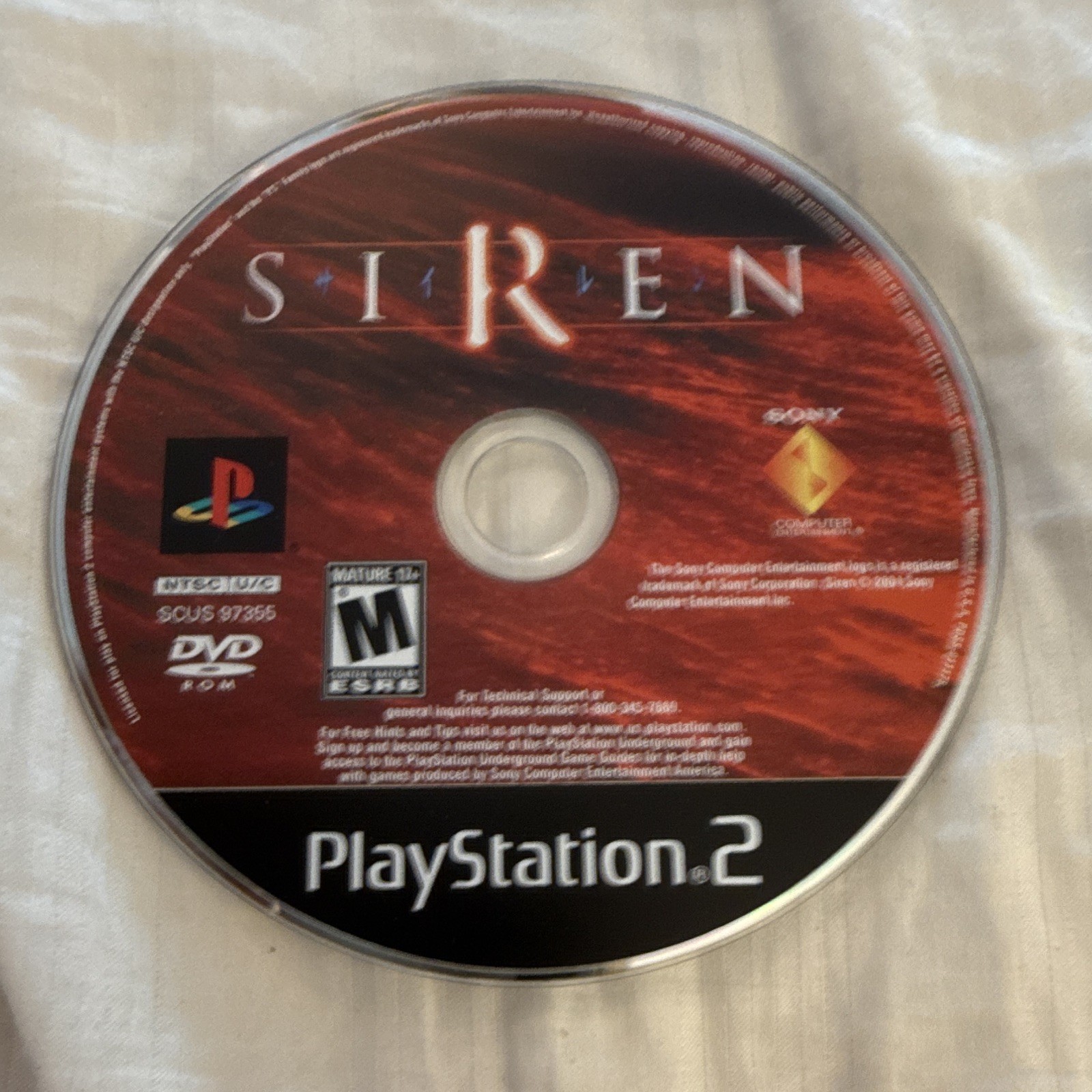 Siren Greatest Hits PS2 2004 Survival Horror M NTSC-U/C w/ Case + Manual