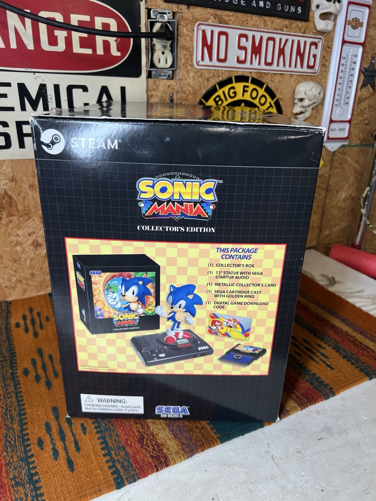 Sonic Mania Collector’s Edition PC Steam Complete In Box